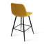 Tabouret de comptoir à dossier bas 26 po Seidman-1658532595
