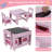 Kids Square Play/Activity Table and Chair Set-87392301