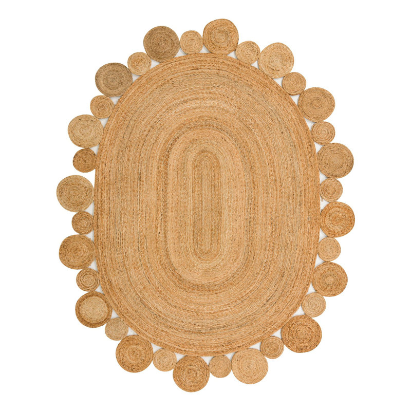 Kluge Indoor Rug, Oval 7'10" x 10'