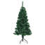  Corner Artificial Christmas Tree Green 150 cm PVC and Metal-672935272