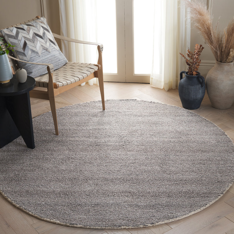 Tapis touffeté à la main, Rond 6 pi