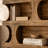 Practical Display Shelves,Bookshelf,S-Shaped Storage Bookcase