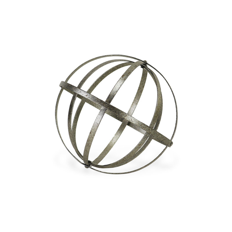 Kazuhisa Handmade and Hand Finishing Abstract Figurine / Sculpture Decorative Object, 10" H x 10" W x 10" D