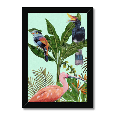 Birds Paradise I by Melissa Wang - Painting