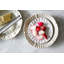 Ensemble de 4 assiettes à incandescence blanc pierre Incanto