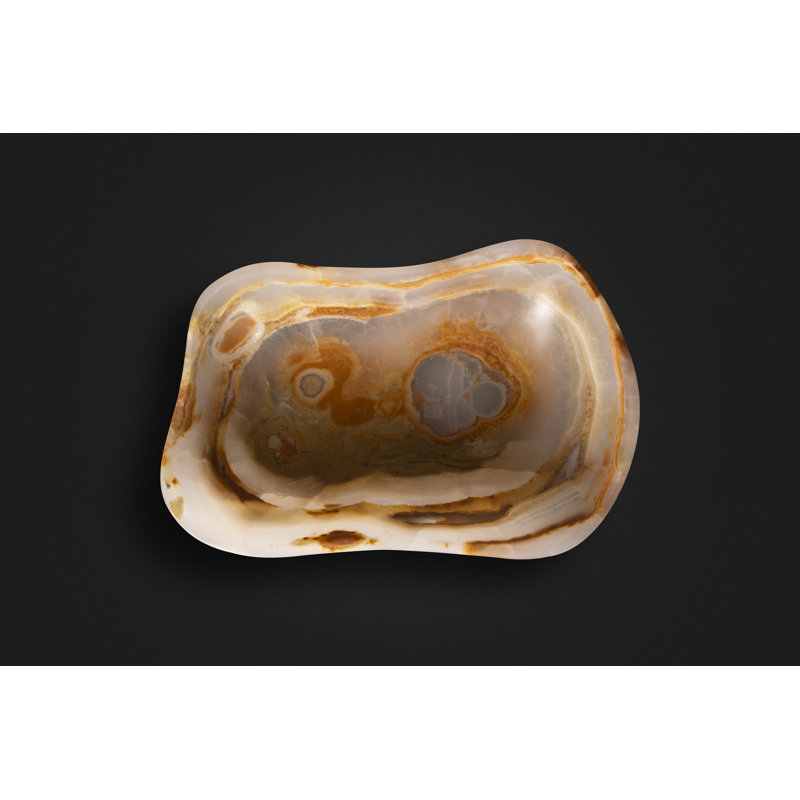 Handmade Onyx Decorative Bowl