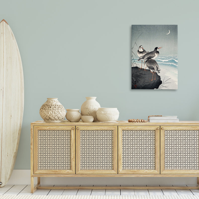  Art mural classique par Ohara Koson, H 36 po x l 24 po