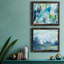 «Rain in the Country», ensemble de 2 peintures sur toile encadrées-1409312083-1409312092