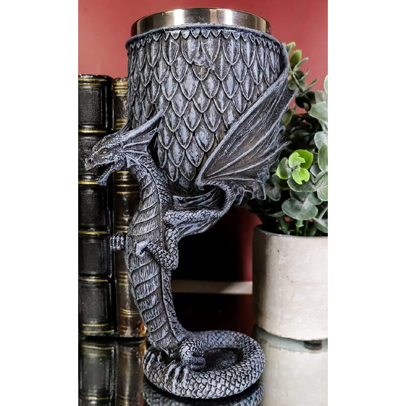 Dragon de pierre gris Elcha