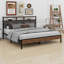 Table de chevet avec lit doux-1131998474