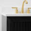 Ensemble de meuble-lavabo Turlington avec comptoir en quartz blanc et lavabo encastré blanc-103966047-128780858