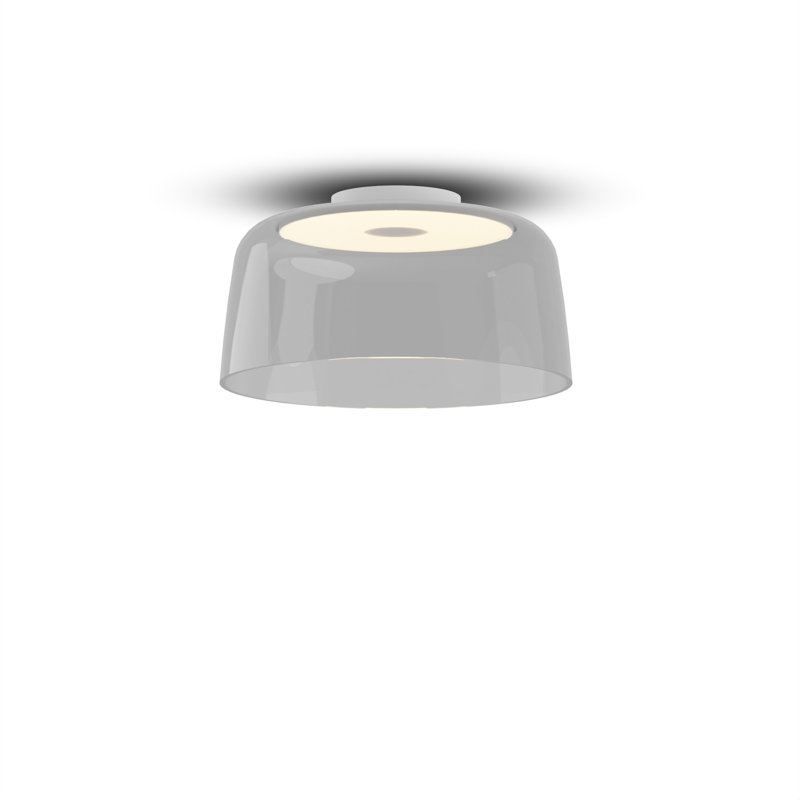 Yurei 1 - Light LED Pendant, Clear, Matte Black