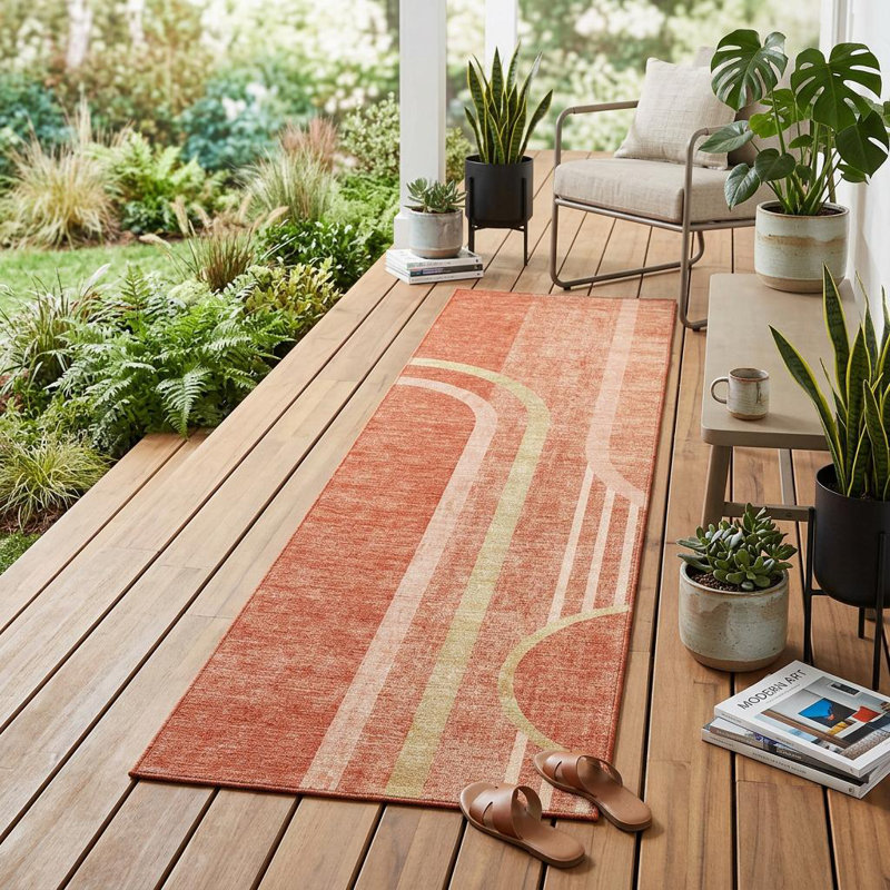 Tapis de couloir d'extérieur 8 pi