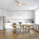 Mitali 56" 3-ABS-Blade Classic Ceiling Fan with Light and Remote Control
