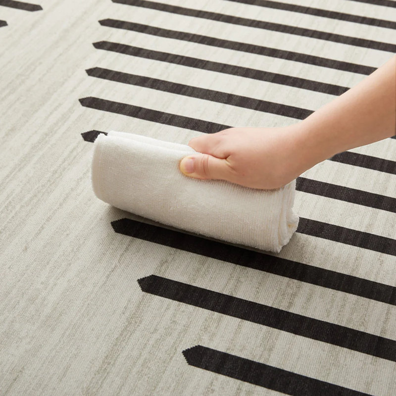 Denetta Abstract Machine Printed Area Rug, Rectangle 160 x 230 cm