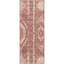 Tapis intérieur / extérieur rouge rouille en polypropylène tissé à la machine Loreen-1292867298