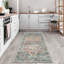 Tapis lavable antidérapant - bleu / vert / mandarine-1880823268