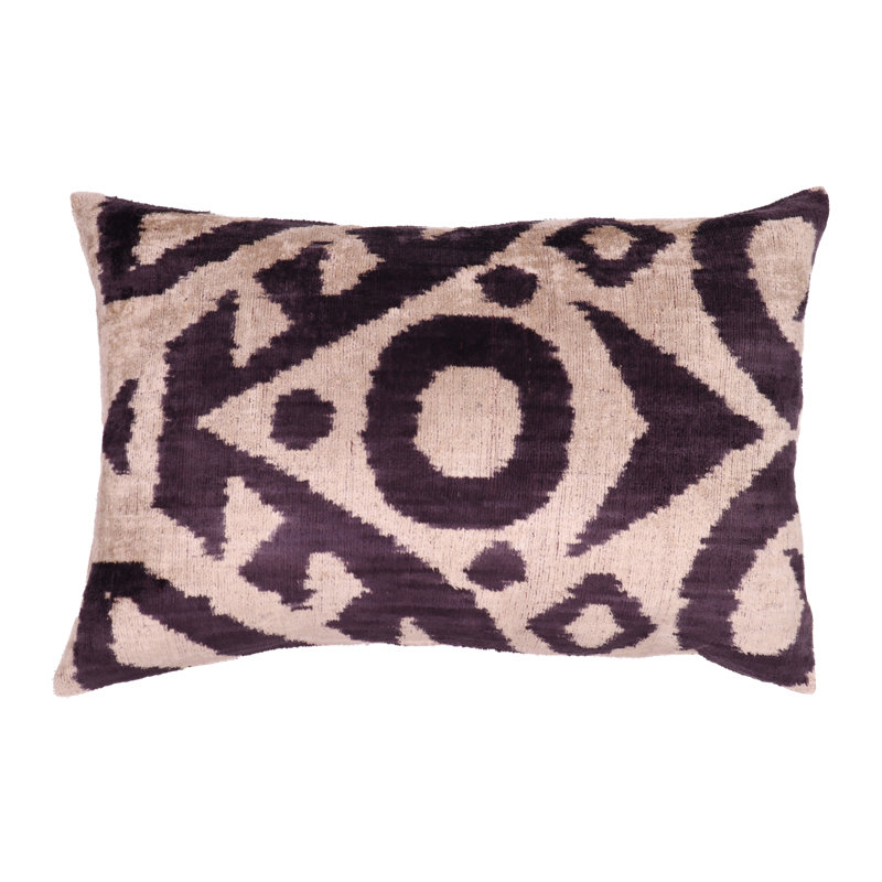 Feather Throw Pillow, Geometric