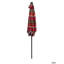 9FT UMBRELLA WITH LIGHT Red And Stripes-783571953