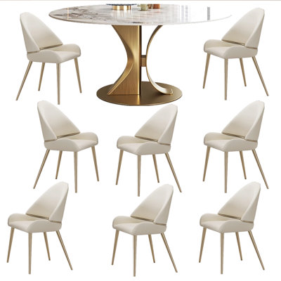 Table ronde simple et légère