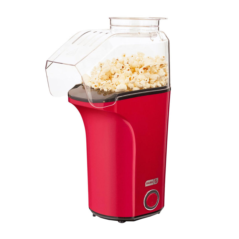 Dash Red 128 oz. Air Popcorn Machine, Red