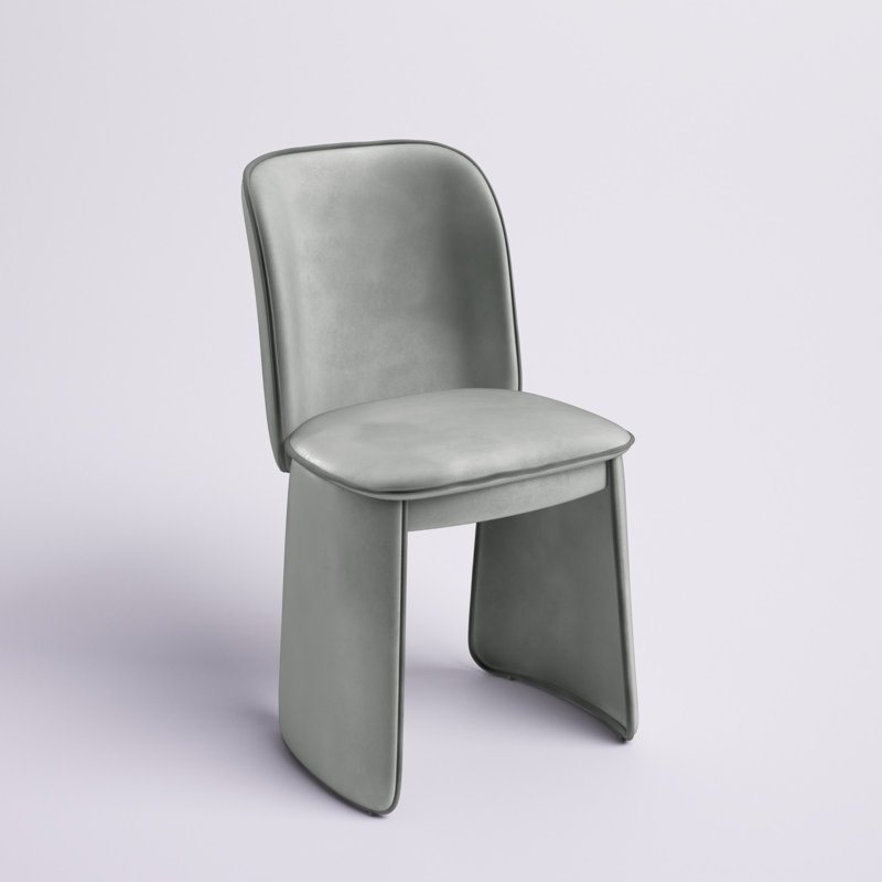 Rachele 18.8'' H Faux Leather Upholstered Pine Side Chair
