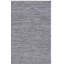 Tapis noir / ivoire en coton tissé à plat à la main Dallis-216477497