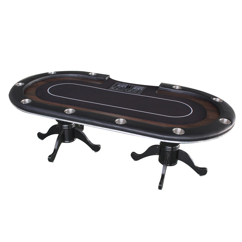 INO Design 96'' 10 - Player Foldable Poker Table