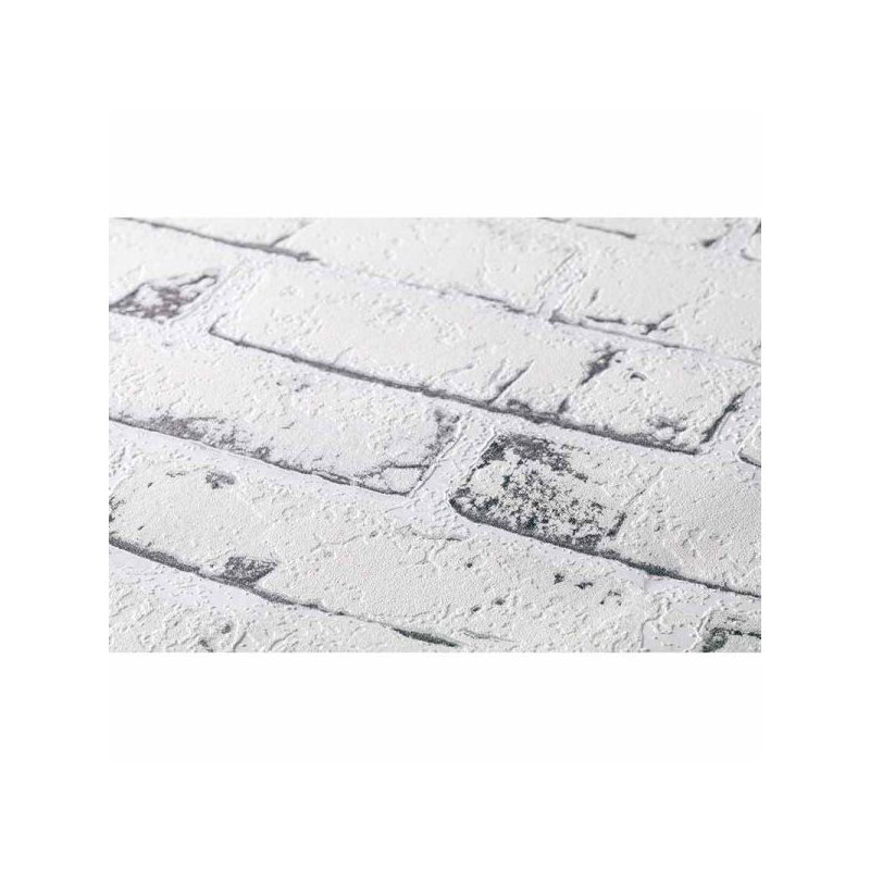 Rouleau de papier peint texturé L 33 pi x l 21 po Andile, Beige / gris
