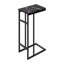 Table d'appoint, en forme de C, bout, côté, contemporain, moderne