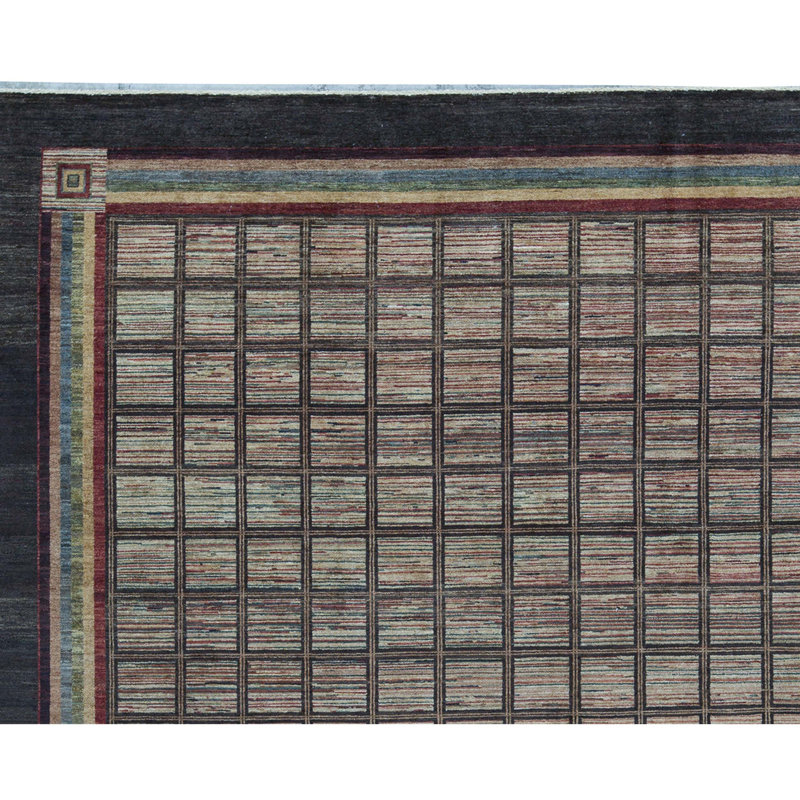 Tapis rouge noué à la main de haute qualité