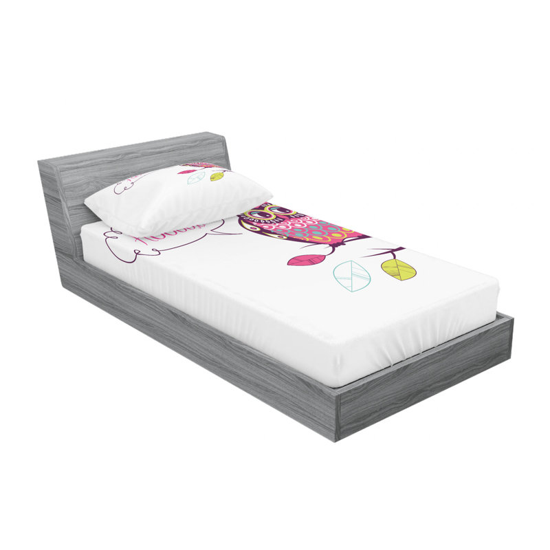 Microfiber Sheet Set, Twin XL Sheet Set with Fitted Sheet