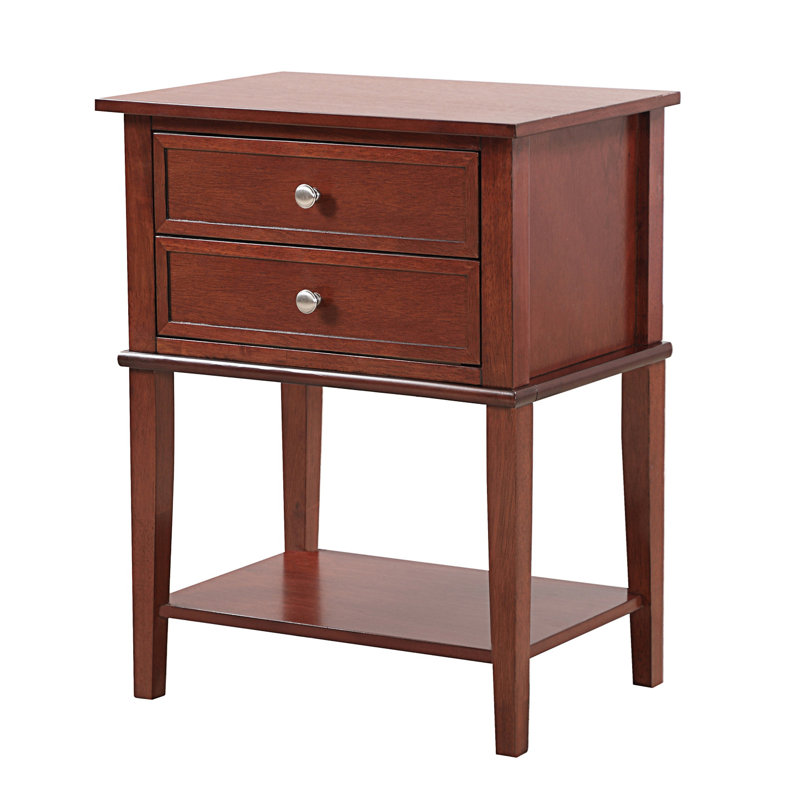 Table de chevet Newton G069-N, cappuccino, Cerisier