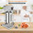 44 Lb. Electric Sausage Stuffer Maker With 5 Stuffing Tubes