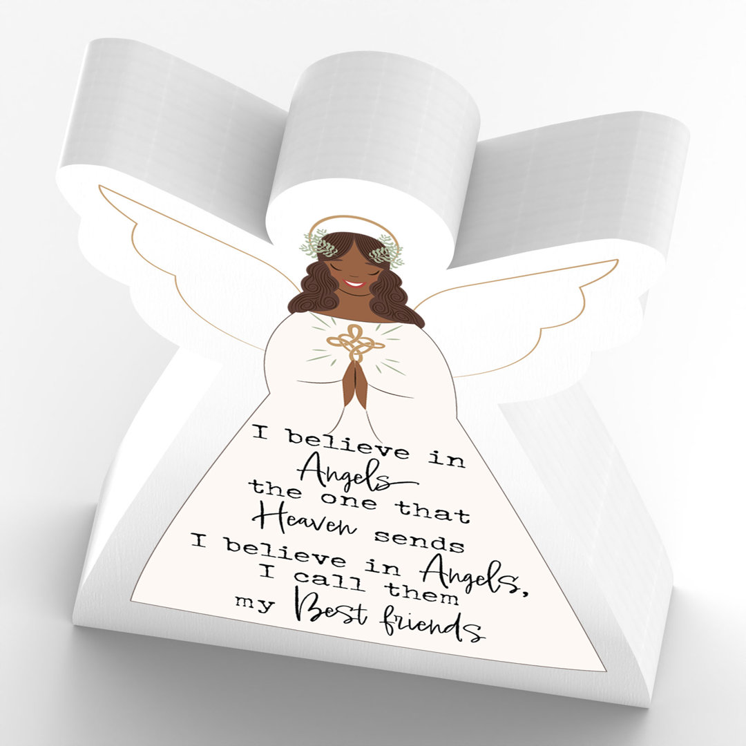 Enrique I Believe In Angels Letter Block