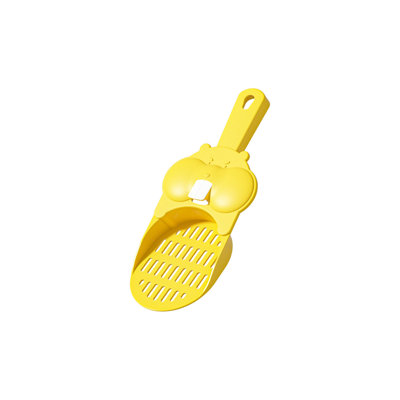 Hamster Urine Sand Shovel Small Pet Poop Spoon, Yellow