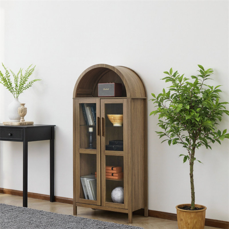 High-ceiling Storage Cabinet, Brown