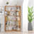 90cm (35.43") extended size Freestanding Corner Bookshelf For Living Room, Bedroom, home office, Wooden Bookcase with anti-drop panel and anti tipping device, Open storage Display cabinet 5 colors-610802410