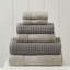 Modern Threads Drucilla 6-Piece 100% Combed Cotton Yarn Dyed Cobblestone Jacquard Towel Set-923894990