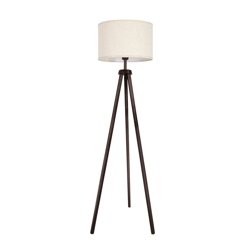 Jio 63'' Tripod Floor Lamp with Remote Control and LED Bulb Included