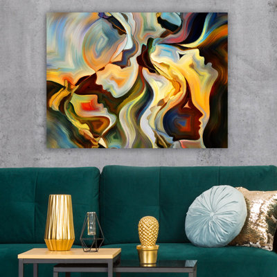 Peinture sur toile tendue