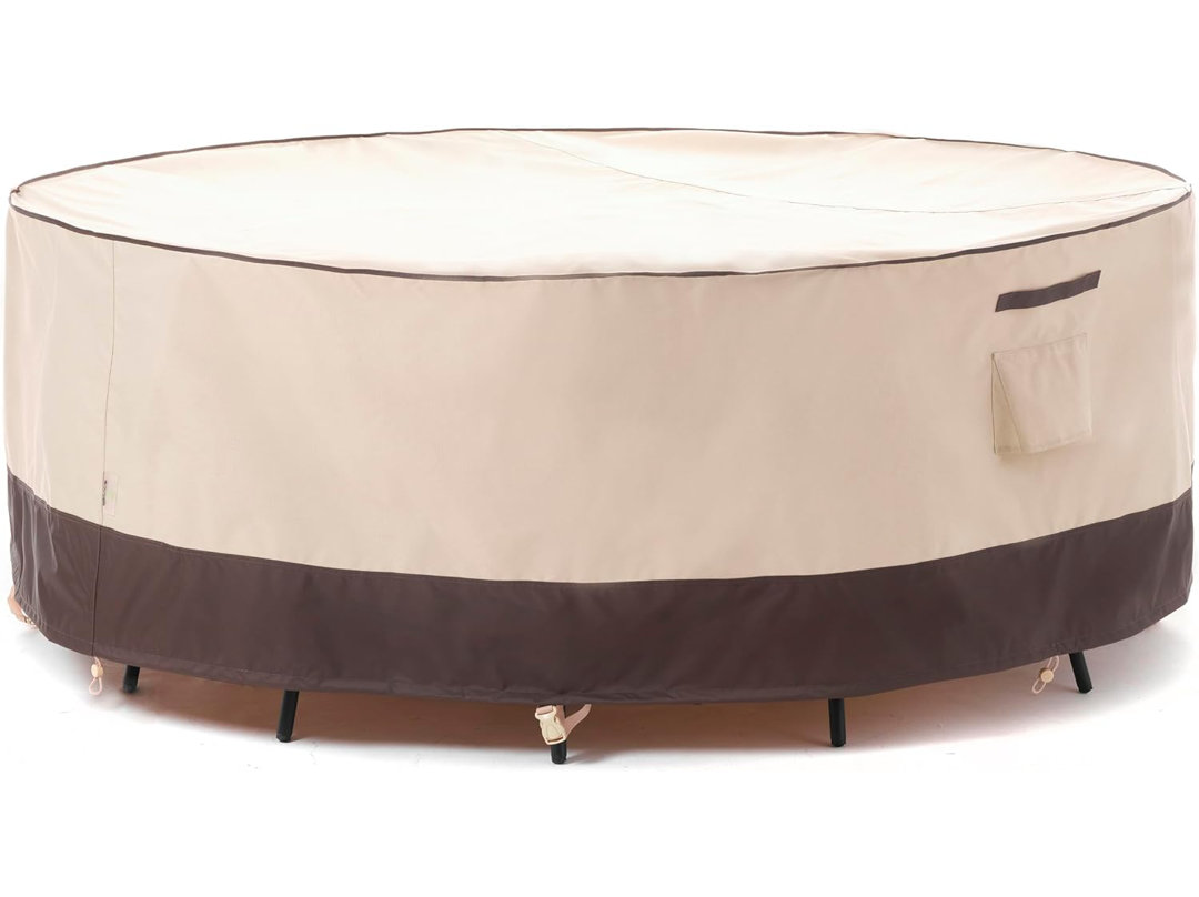 Premium Waterproof Outdoor Patio Round Table 