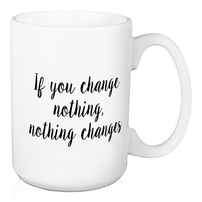 Si rien ne change, rien ne change. tasse à café Deville