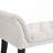 Armrest Button-Tufted Ottoman Bench