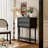 Retro Minimalist Solid Wood Console Table