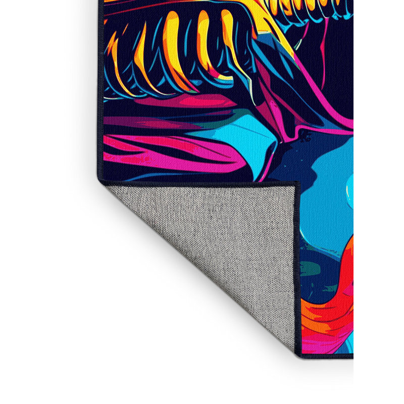 Dazzling Delirium Rug, Round 8'