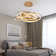 Alliber 1 - Light Statement Square/Rectangle LED Chandelier with Wrought Iron Accents
