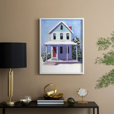 Victorian Home I Framed Print - Solid Wood