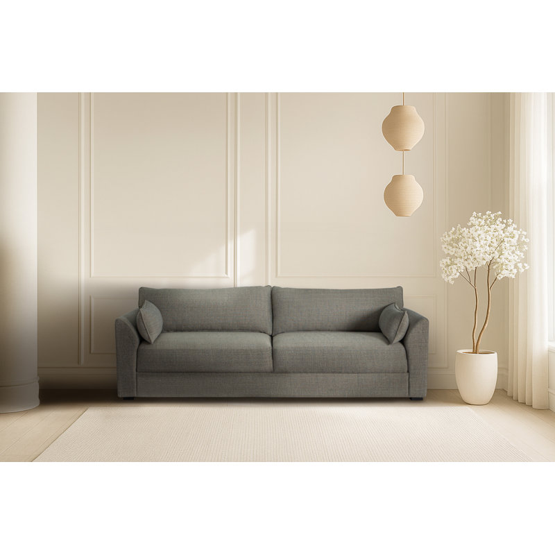 3 places Brumfield Model 15, Venga, Tissu performance natté graine de lin