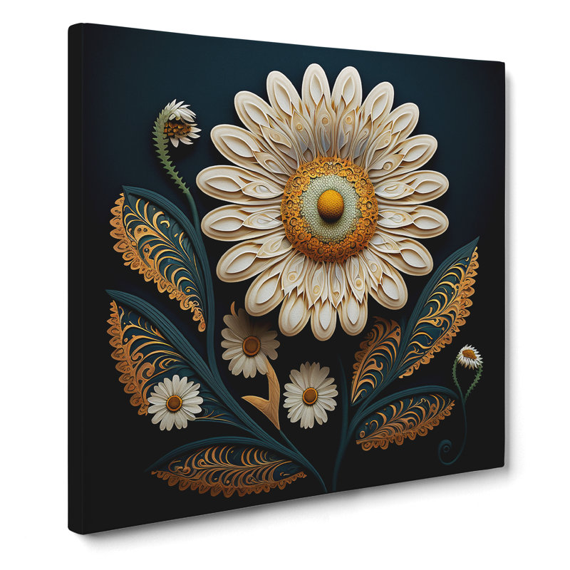 Daisy Paisley - No Frame Print